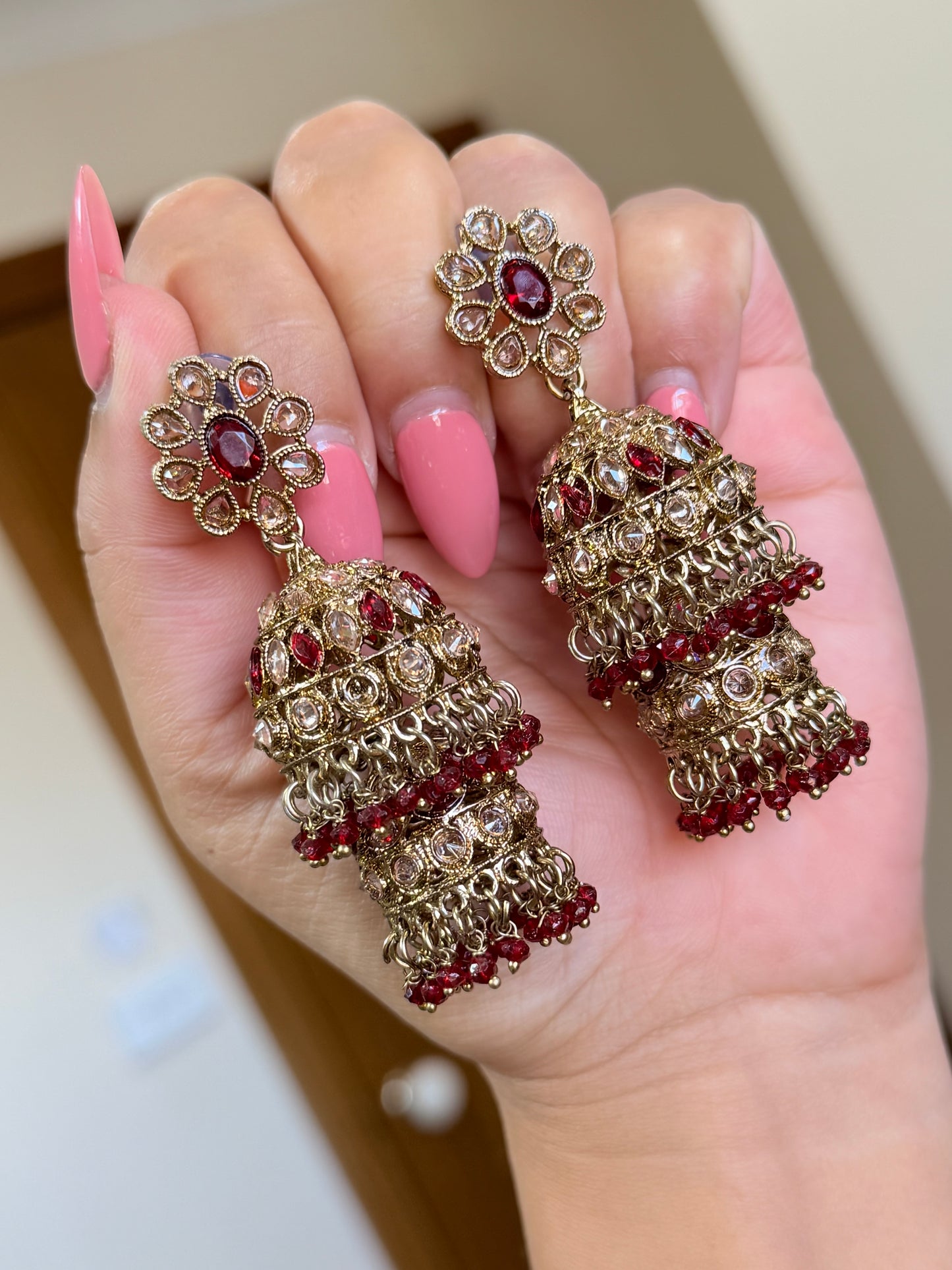 Polki jhumki