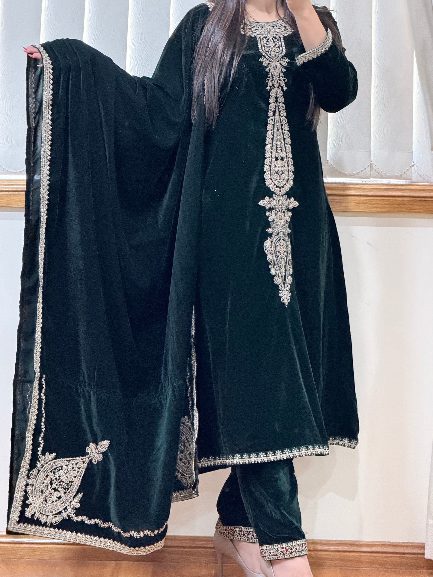 Premium velvet dress