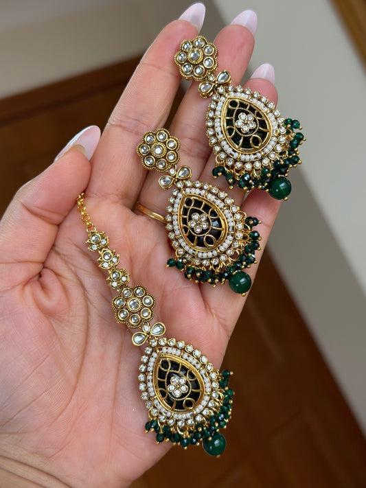 Kundan earrings