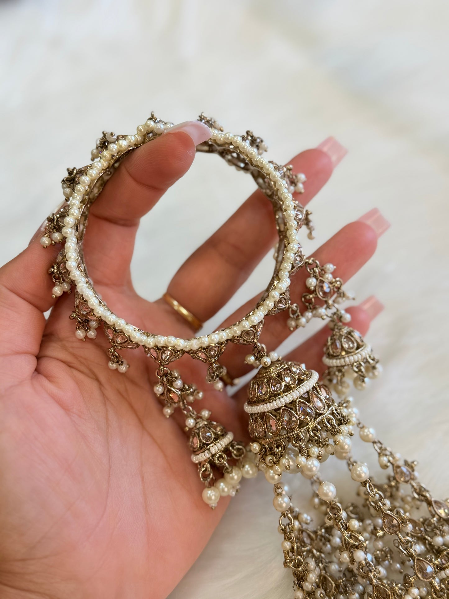 Polki hanging kangan