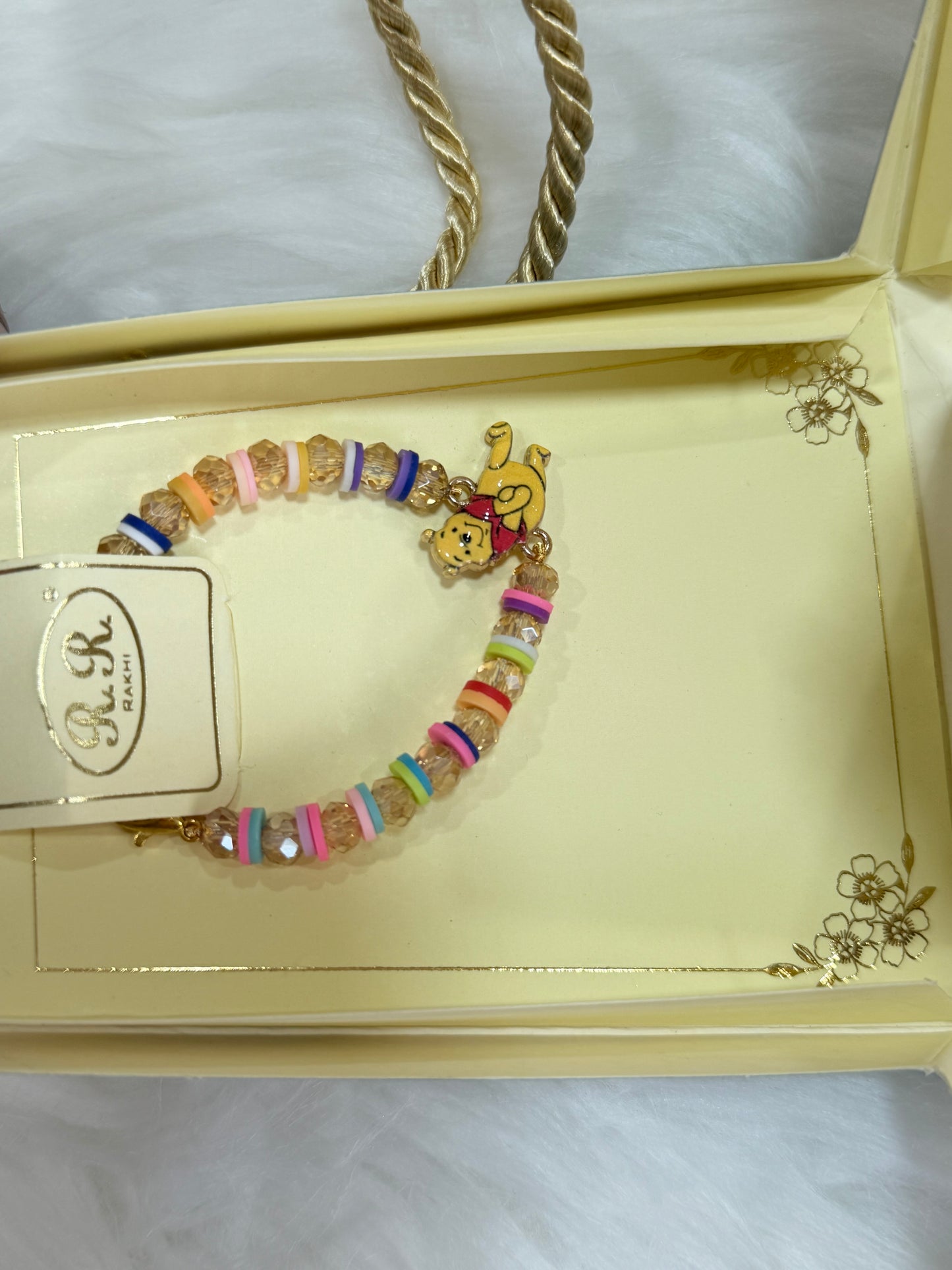 Rakhi combo(Bracelet colour may vary)