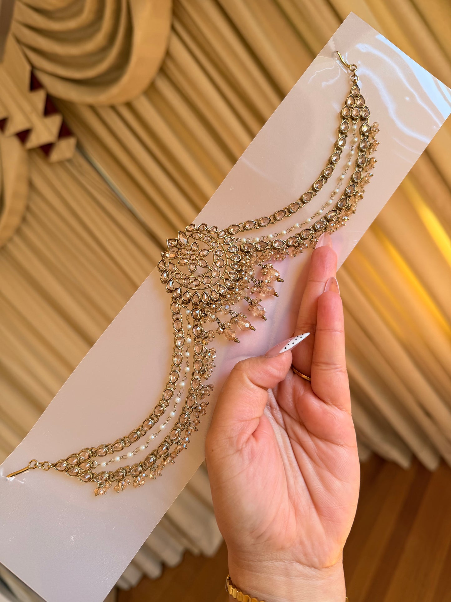 Polki hair accessories