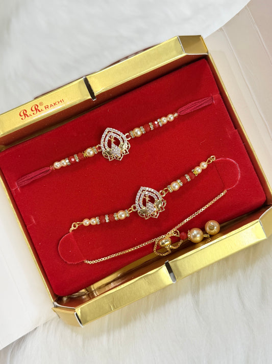 Brother bhabi rakhi combo