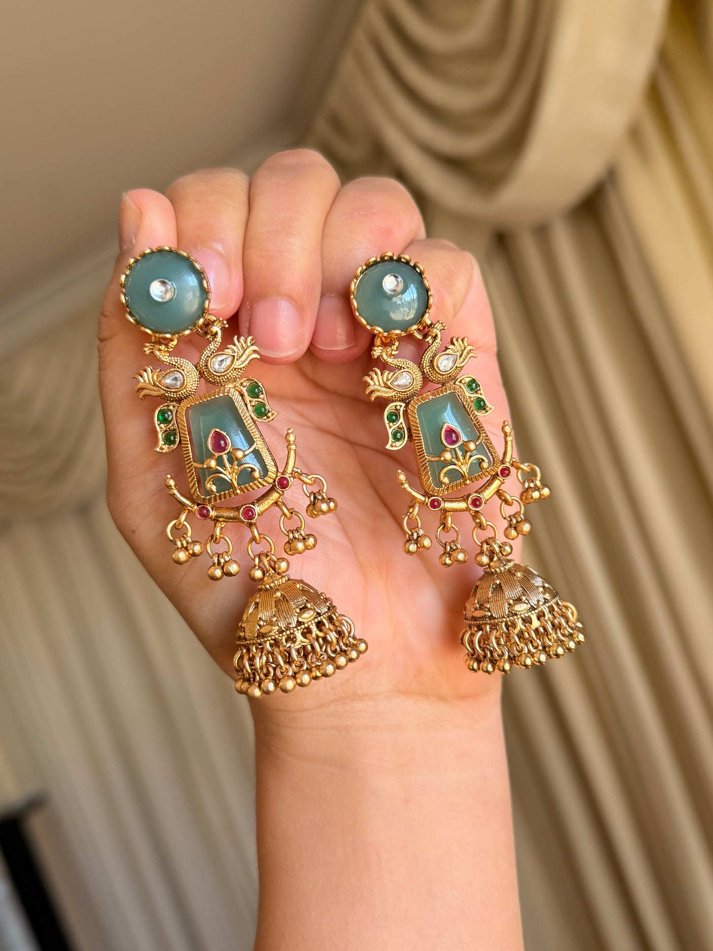 Kashmiri earrings