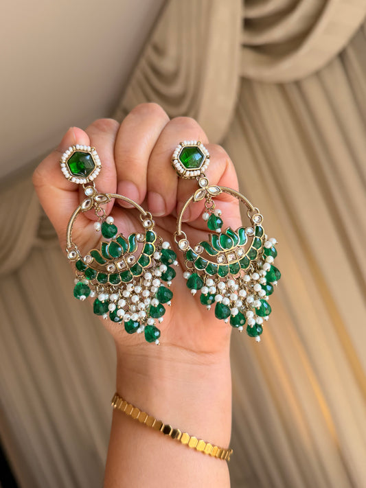 Kundan earrings