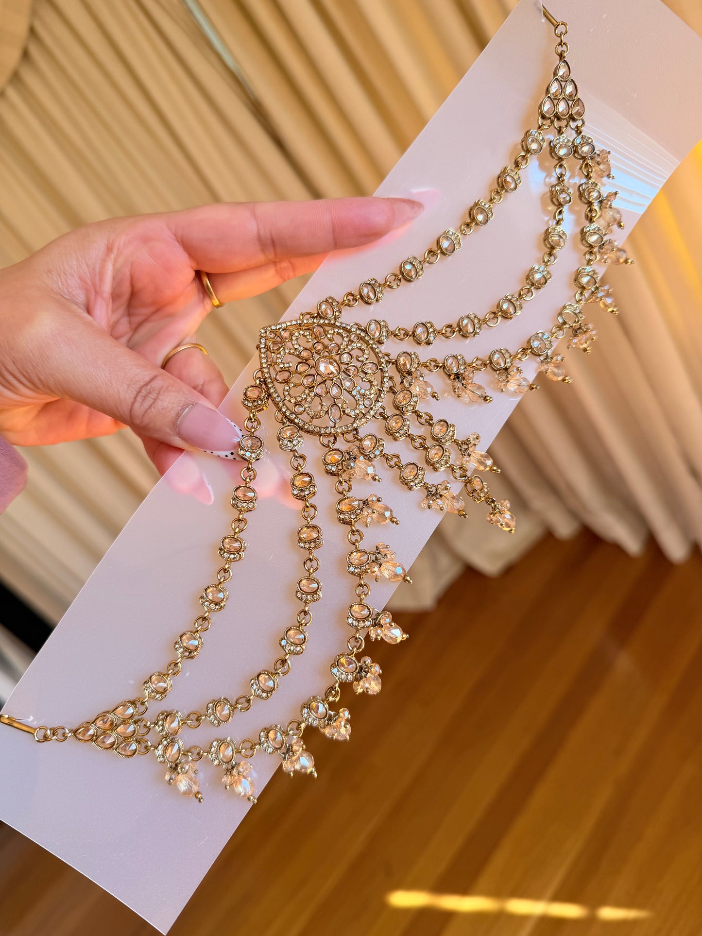 Polki hair accessories