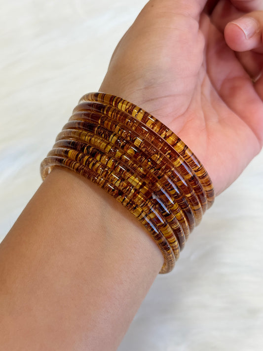 Jelly bangles (Set of 8 bangles )