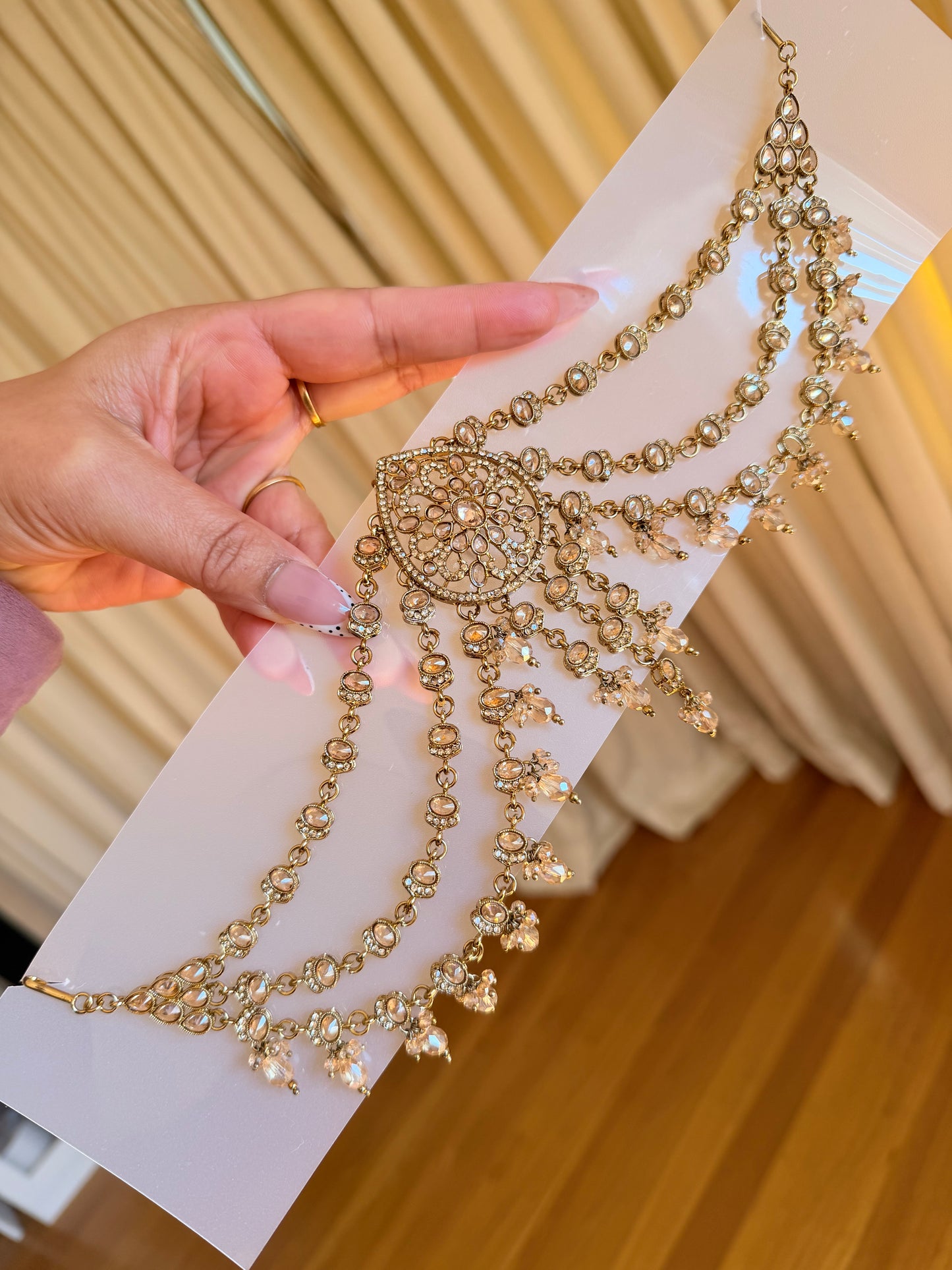 Polki hair accessories