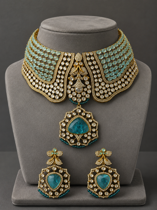 Premium Moissanite necklace Set