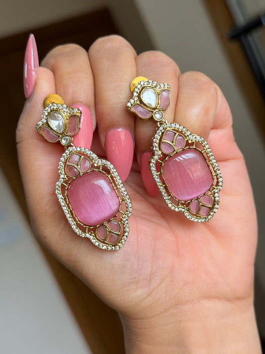 Kundan earrings