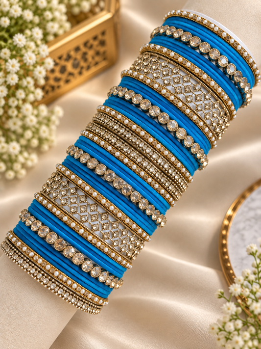 Polki bangles set