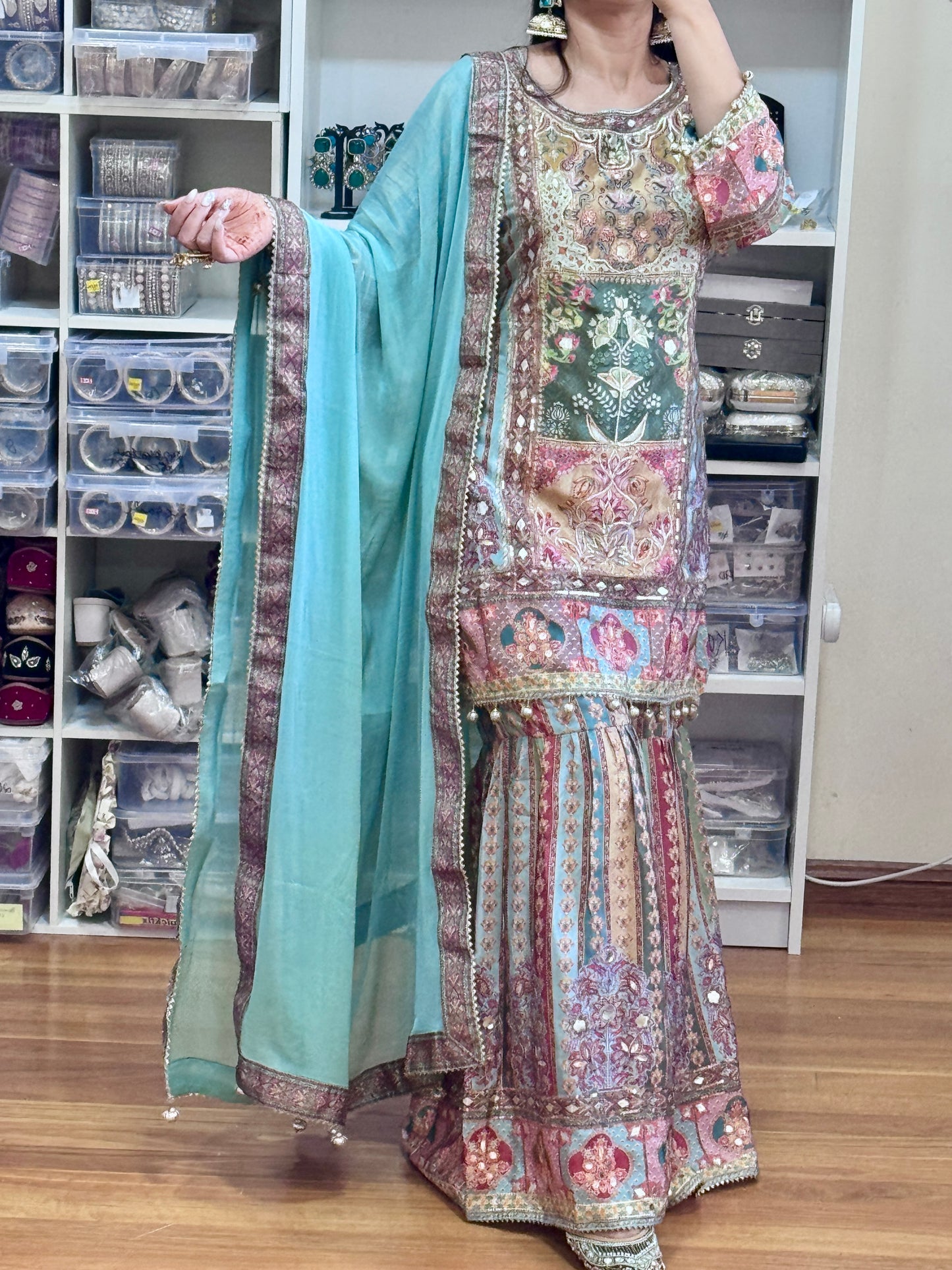 PURE VISCOS NATURAL CREP SILK