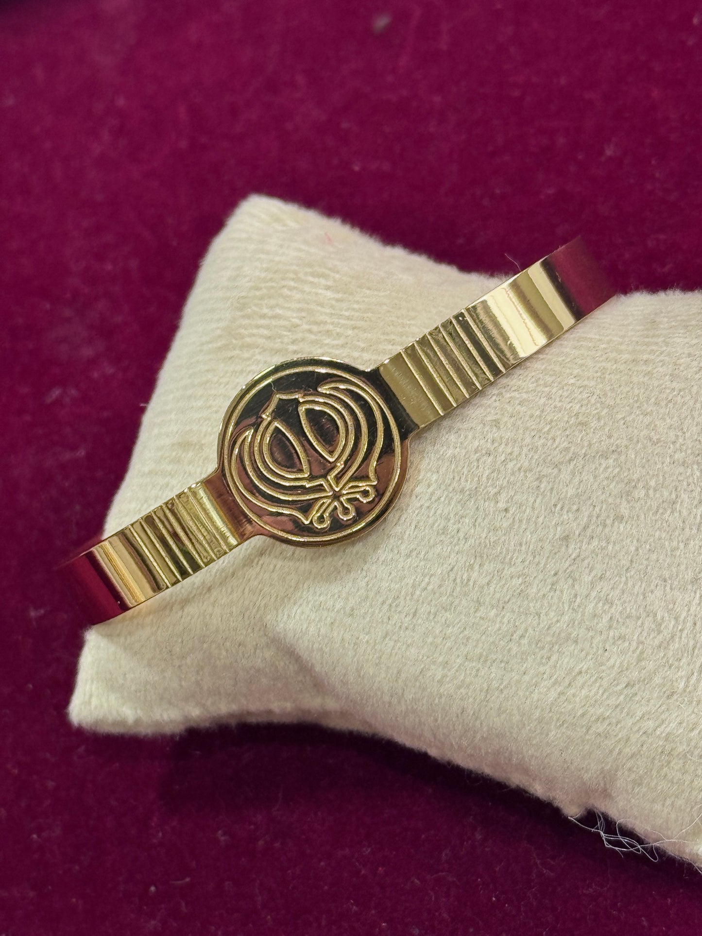 Gold plated anti tarnish bracelet