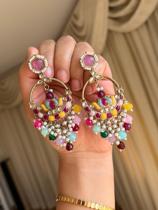 Kundan earrings