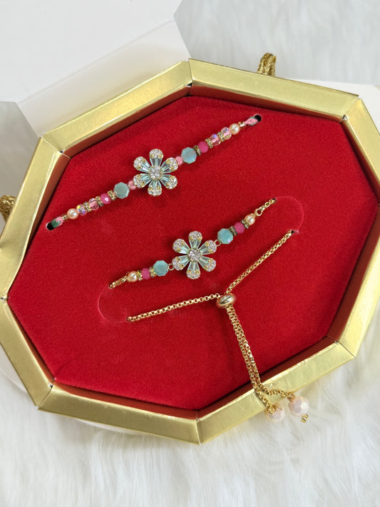 Brother bhabi rakhi combo
