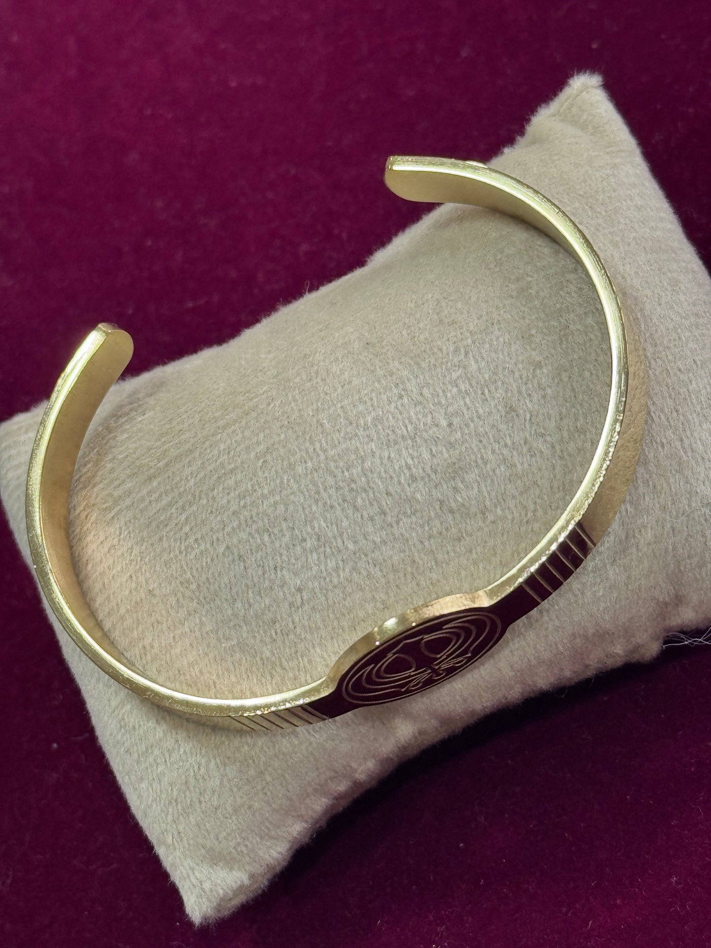 Gold plated anti tarnish bracelet