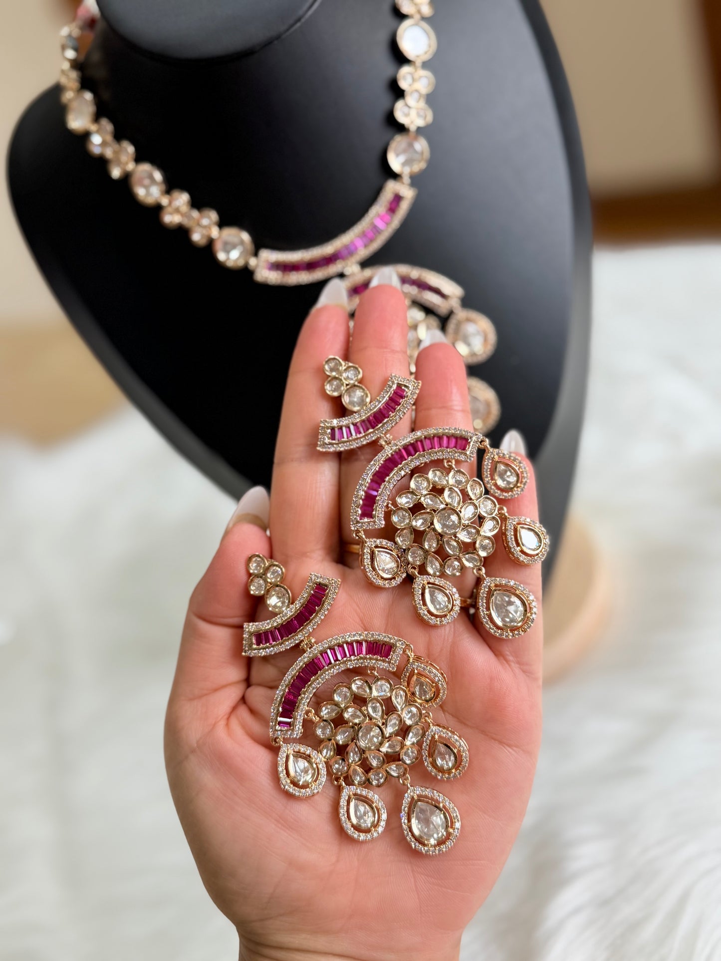 Tyani inspired premium necklace set