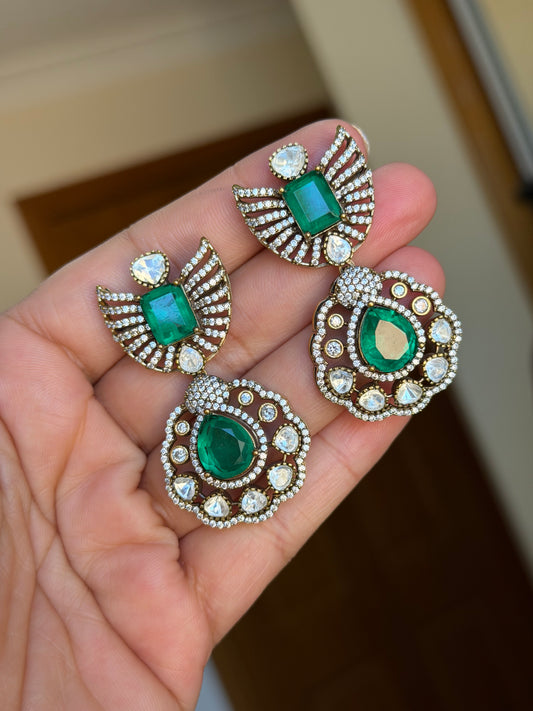 Premium moissanite earrings