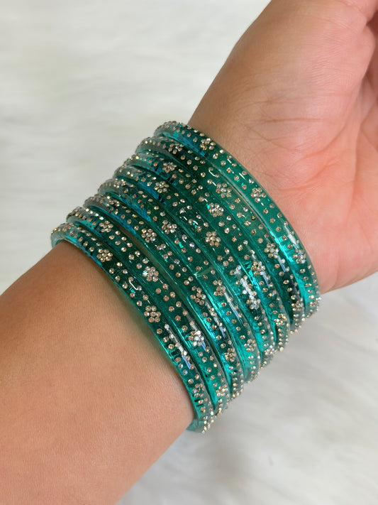 Glass bangles