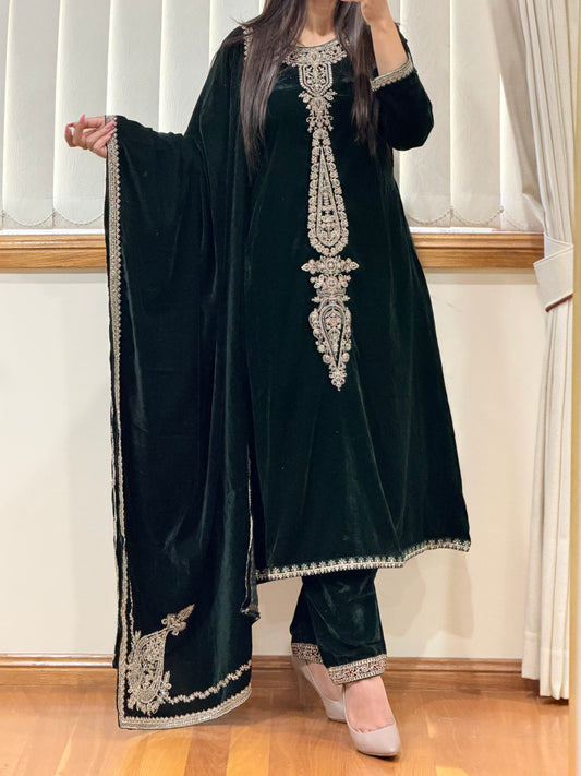 Premium velvet dress