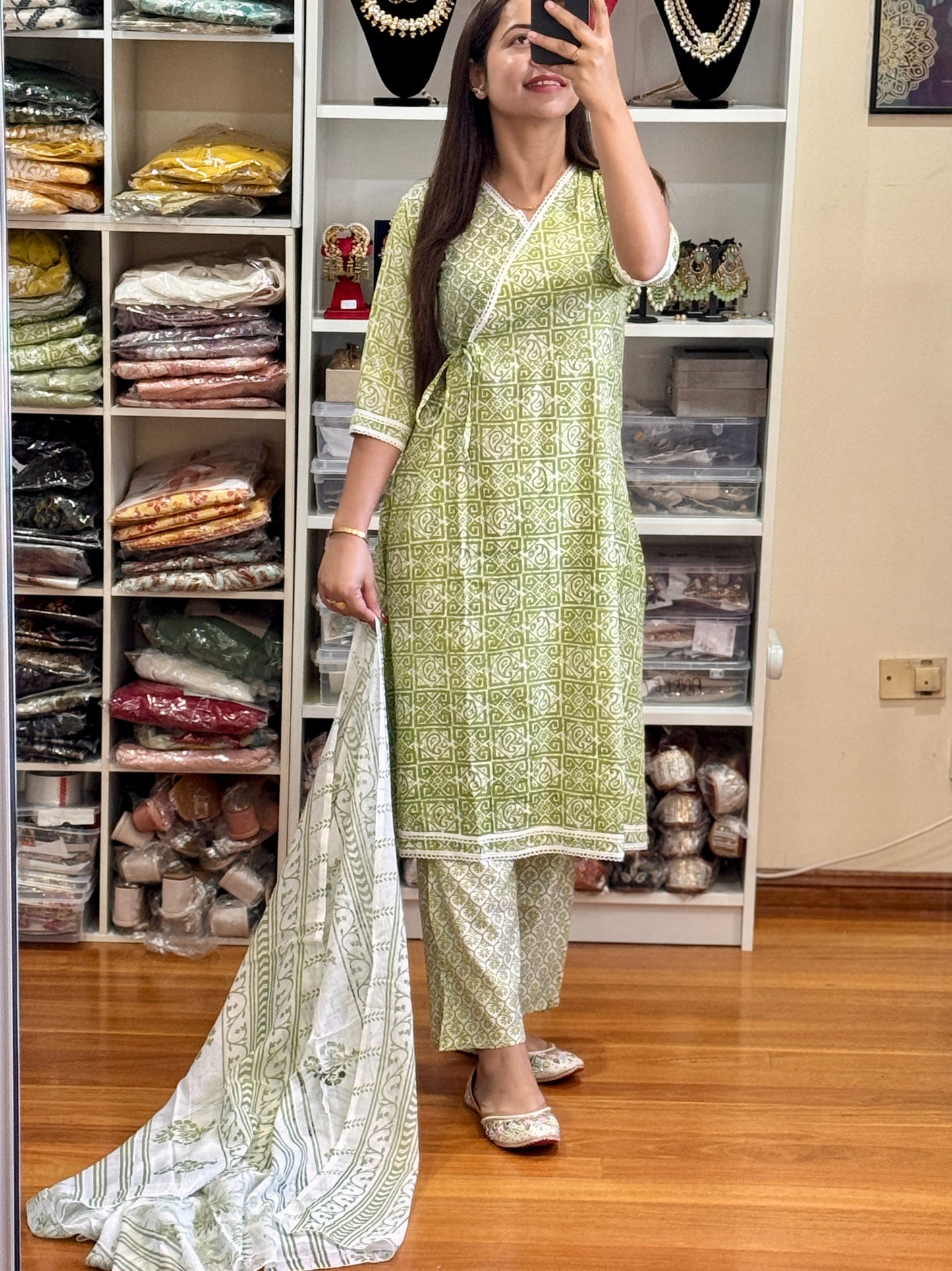 3 PIECE COTTON SUIT