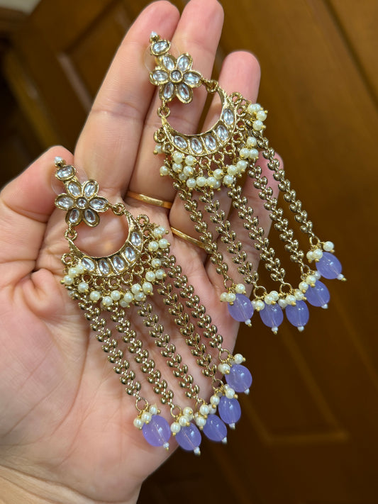 Kundan earrings