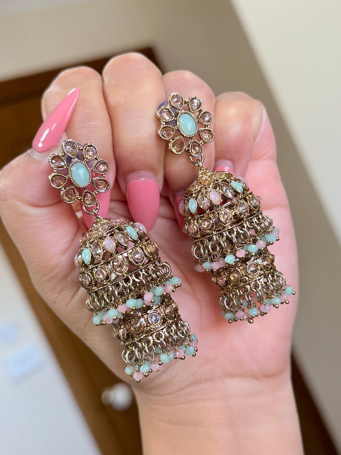 Polki jhumki