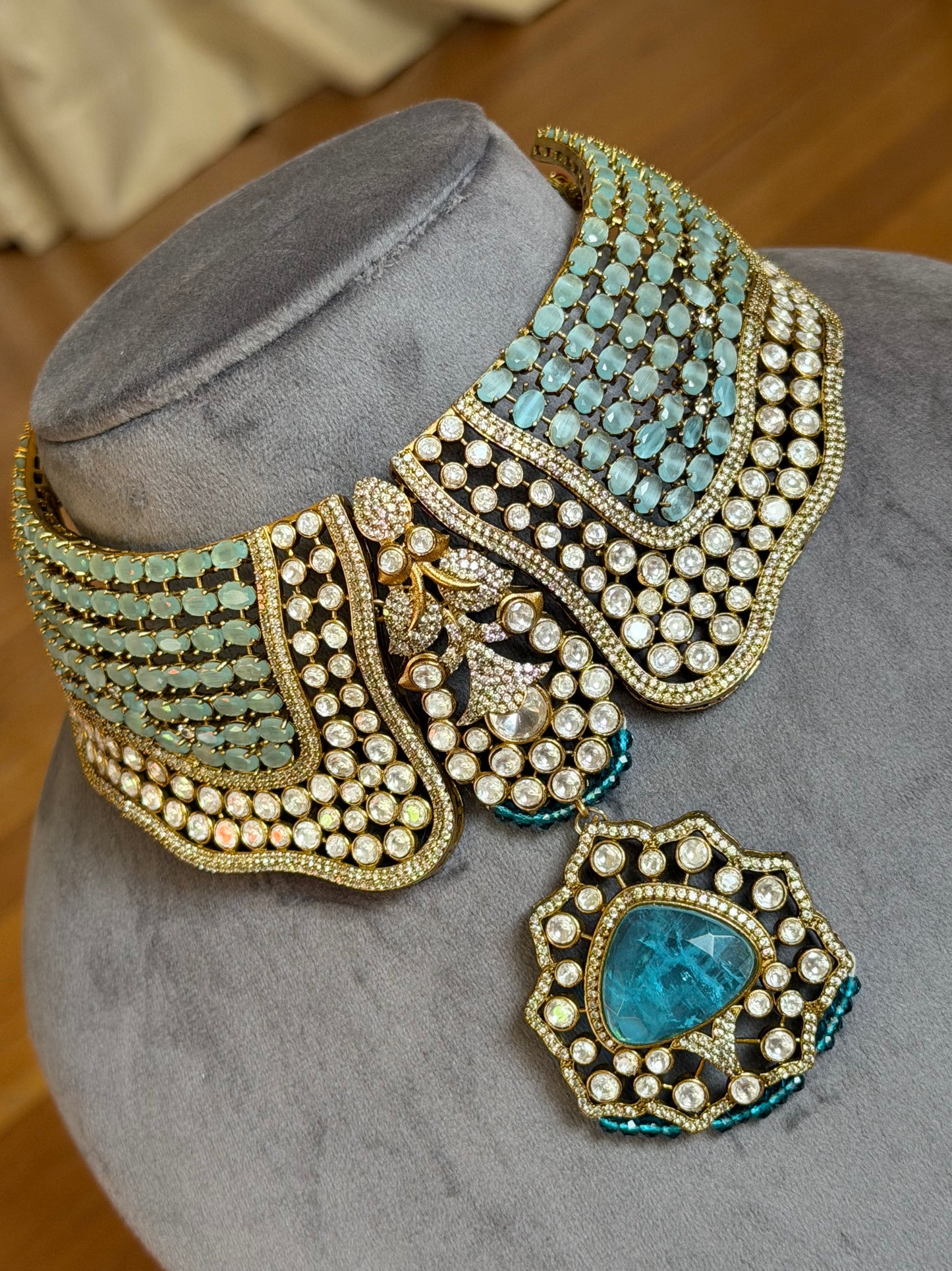 Premium Moissanite necklace Set