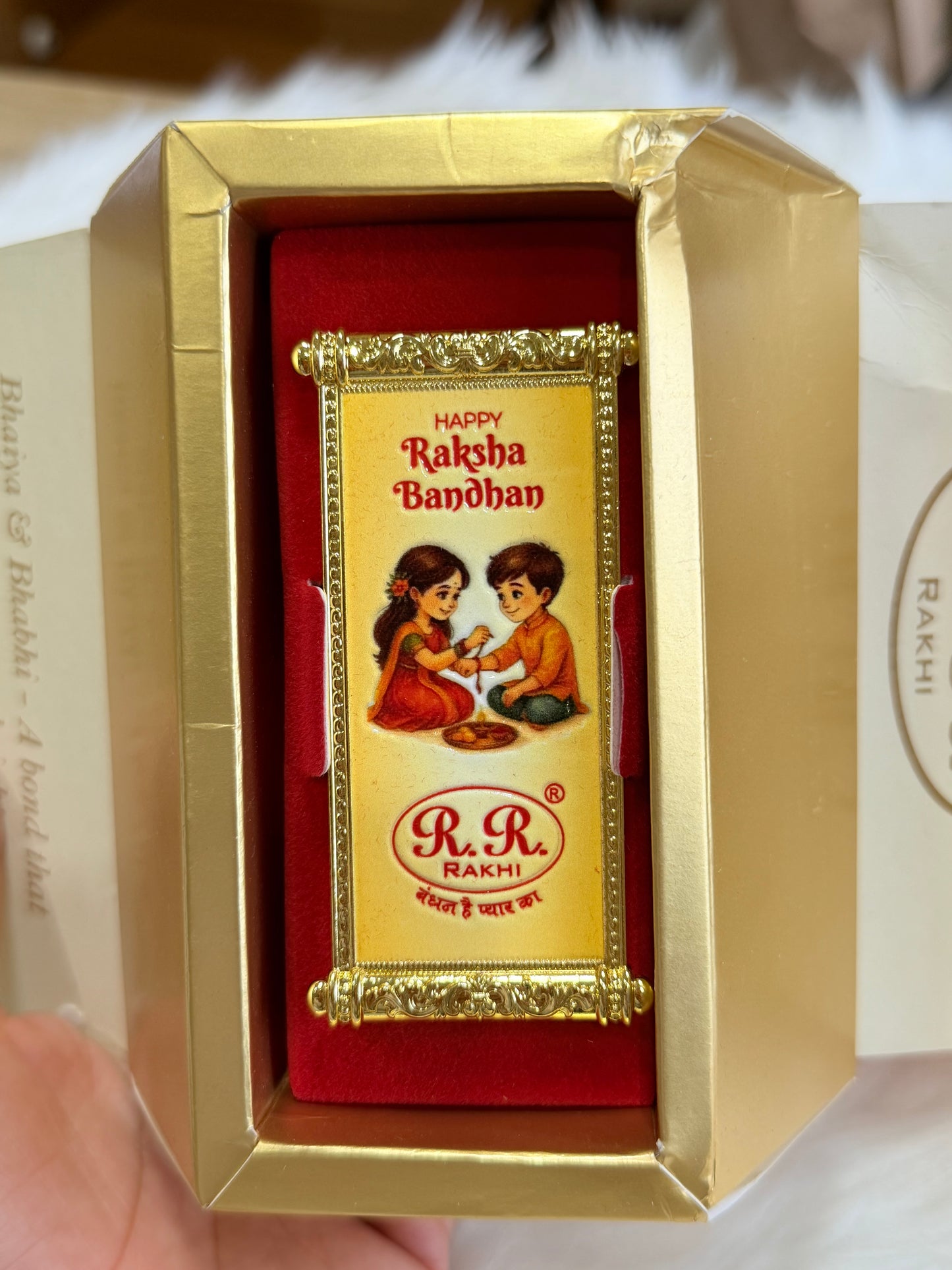✨ Premium Brother & Bhabhi Rakhi Gift Box ✨