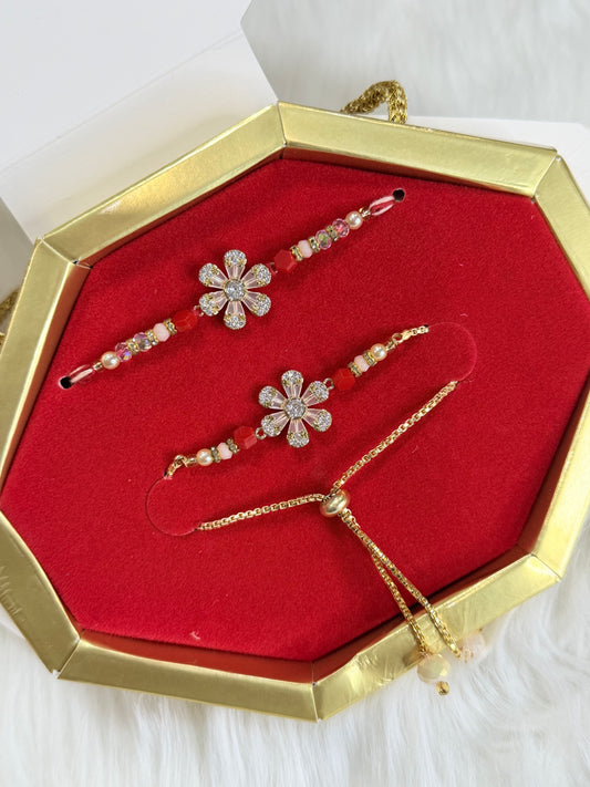 Brother bhabi rakhi combo