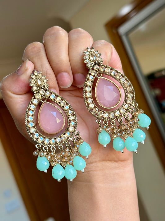 Kundan earrings