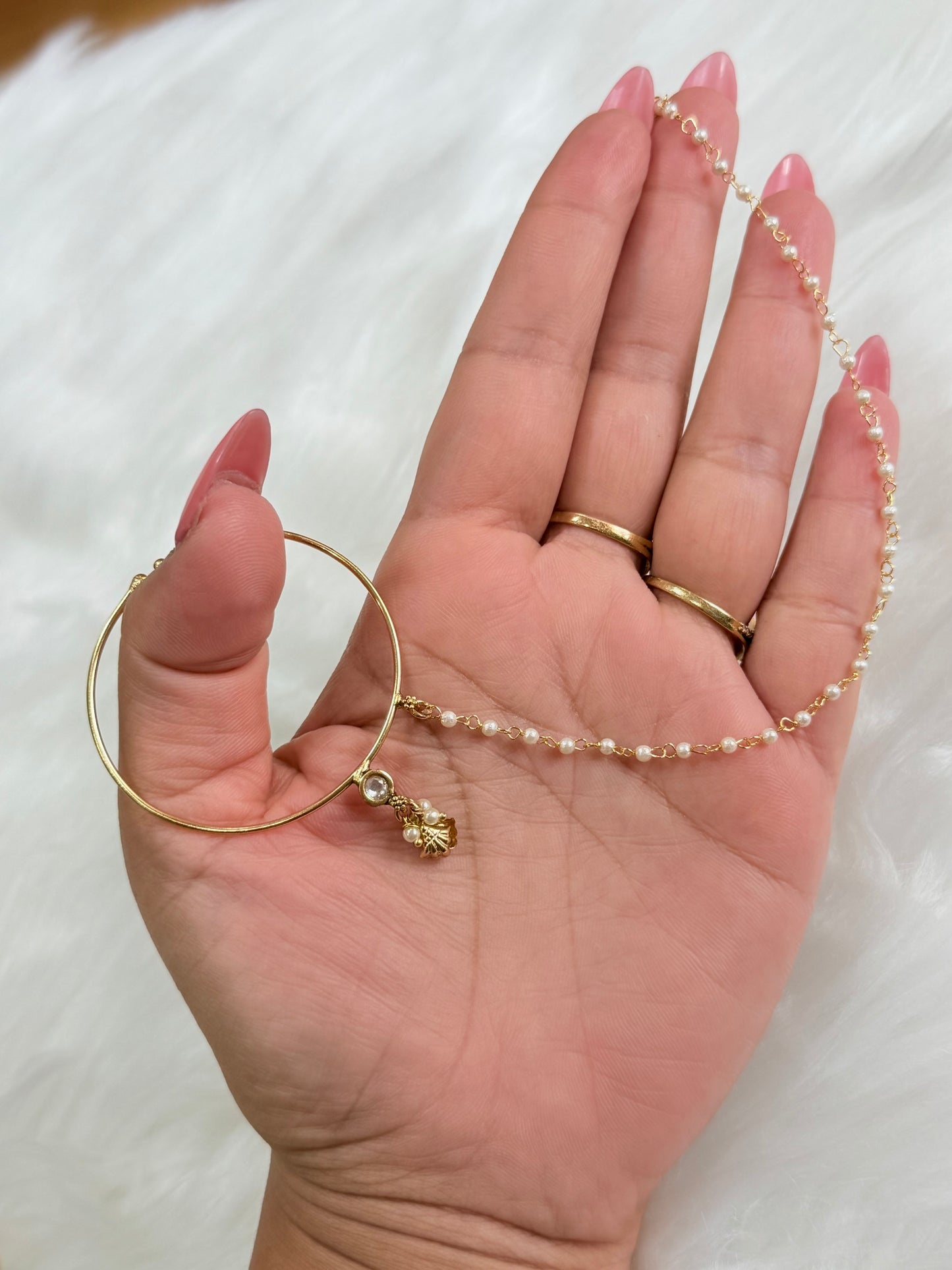 Royal gold look bridal set