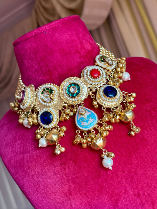 Premium fusion necklace set