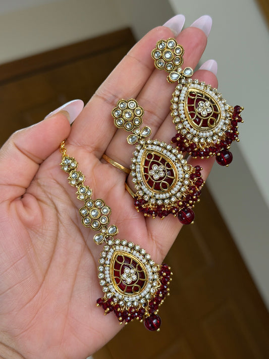 Kundan earrings