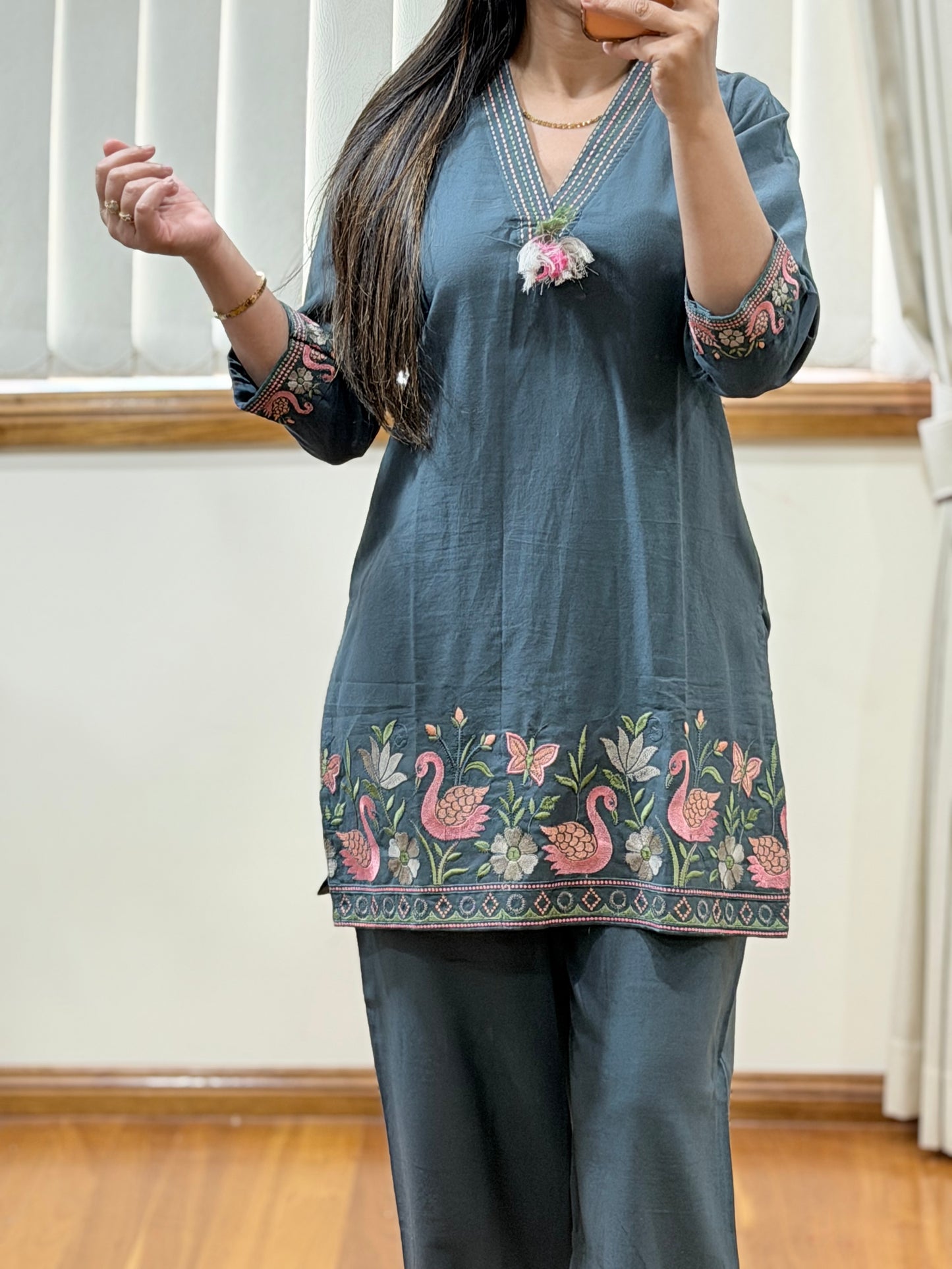Khadi cotton cord set