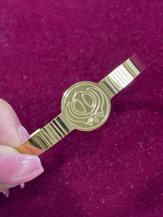 Gold plated anti tarnish bracelet