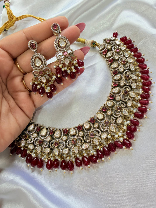 Premium tyani inspired necklace set