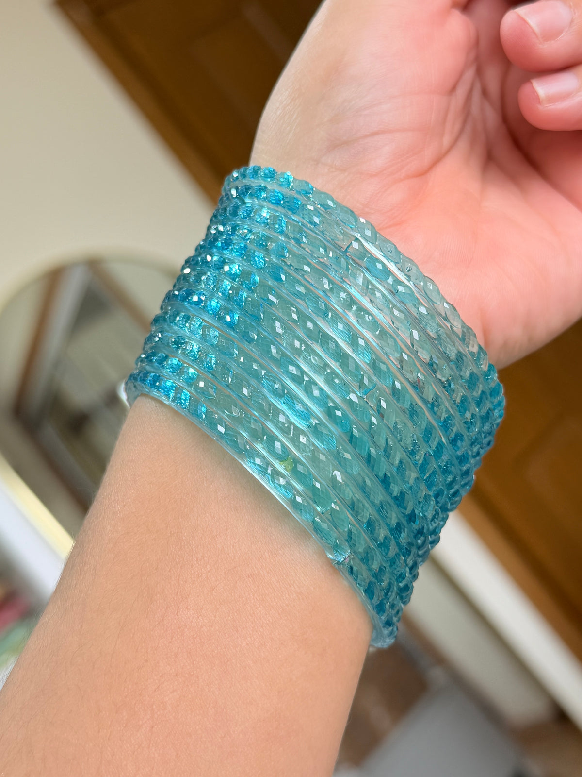 Glass bangles