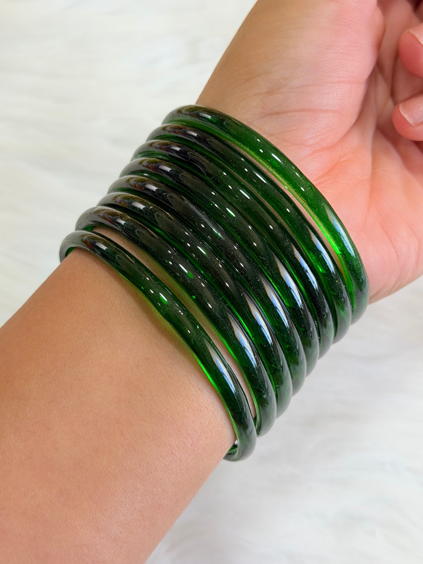 Jelly bangles (Set of 8 bangles )