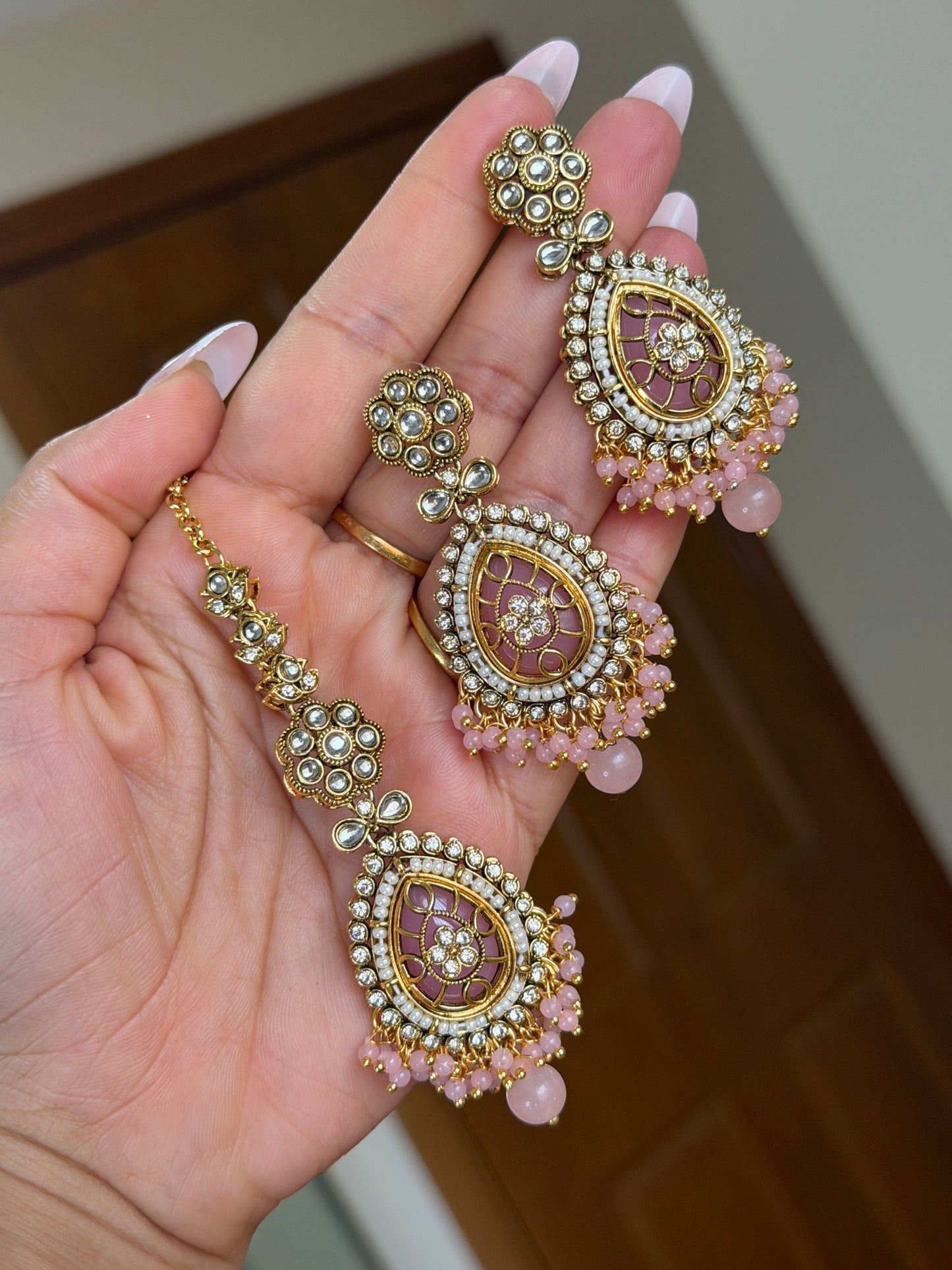 Kundan earrings