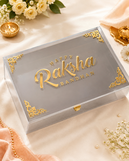 ✨ Premium Raksha Bandhan Luxury Hamper Box