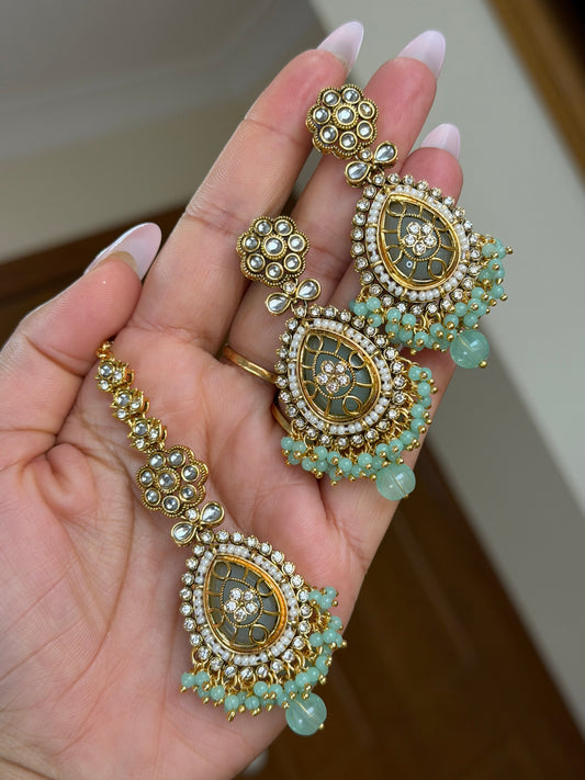 Kundan earrings