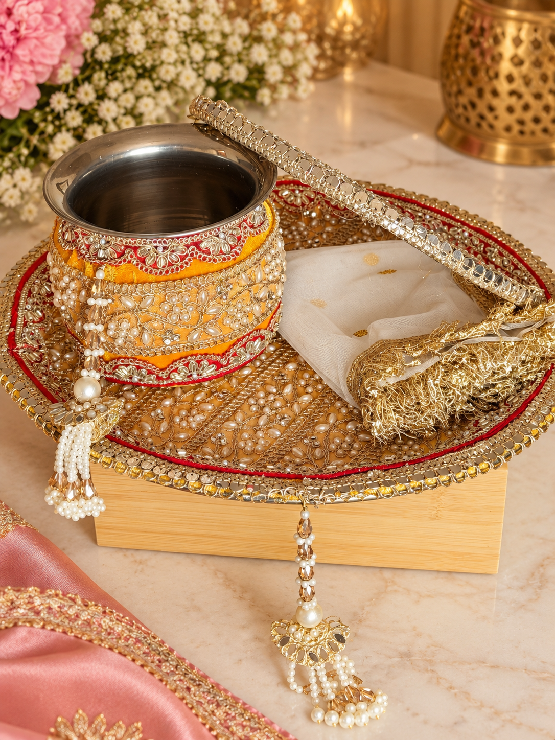 Karwa chauth thali set