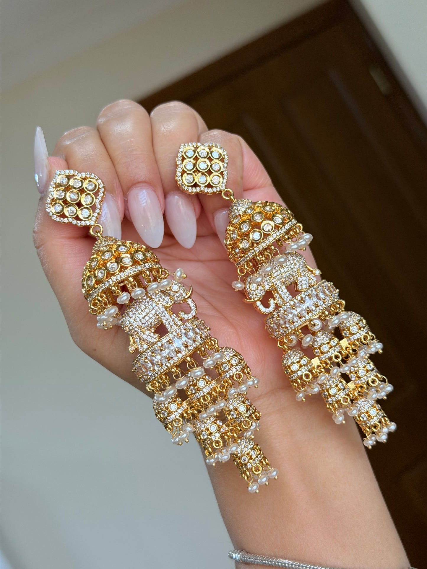 Statement earrings
