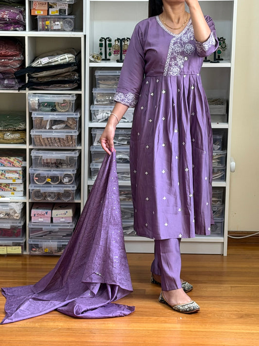 HEAVY ROMAN SILK SUIT