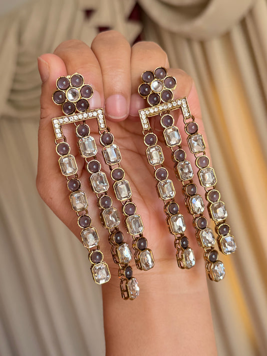 Kundan earrings