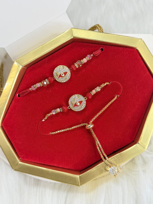 Brother bhabi rakhi combo