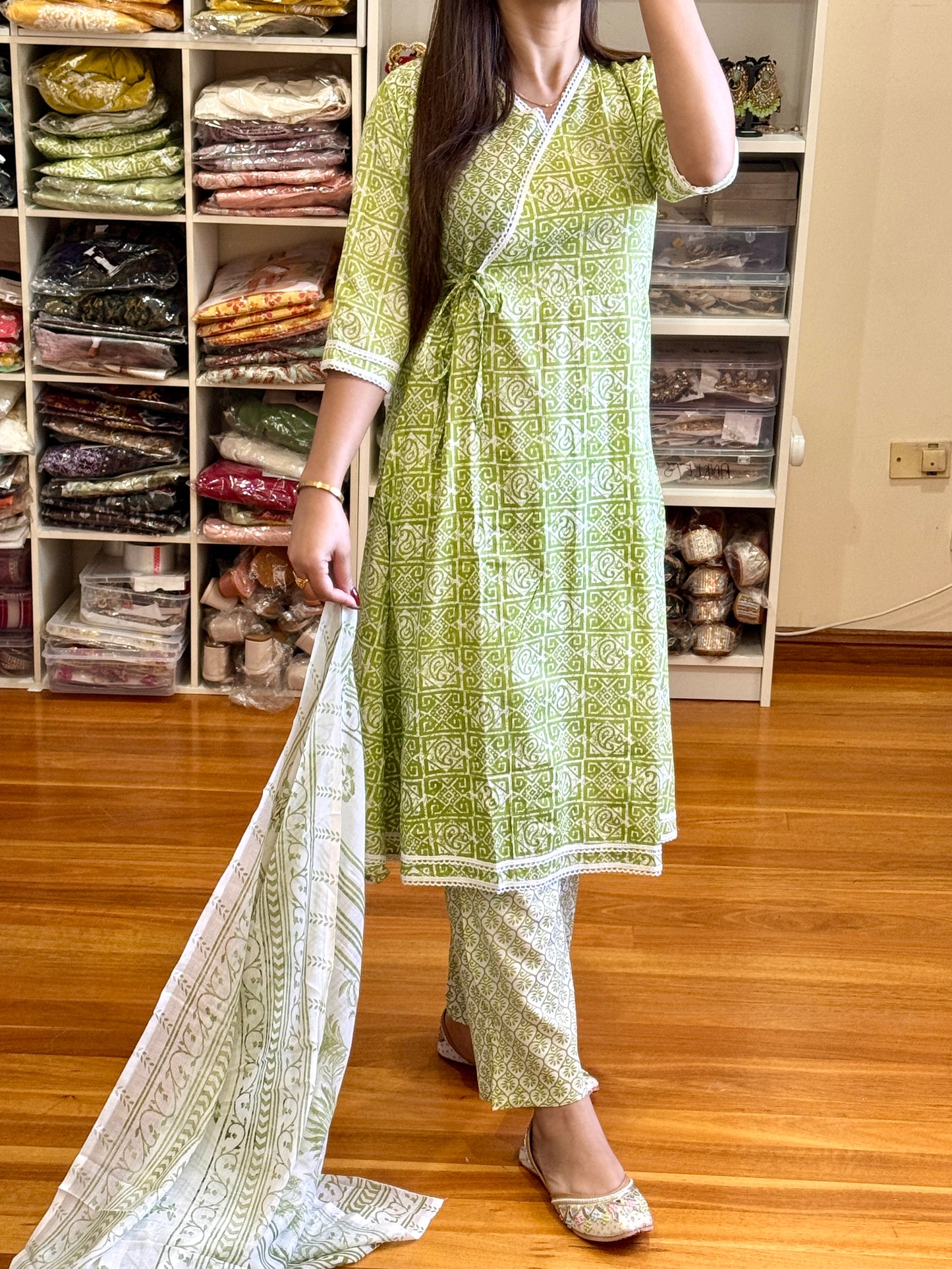 3 PIECE COTTON SUIT