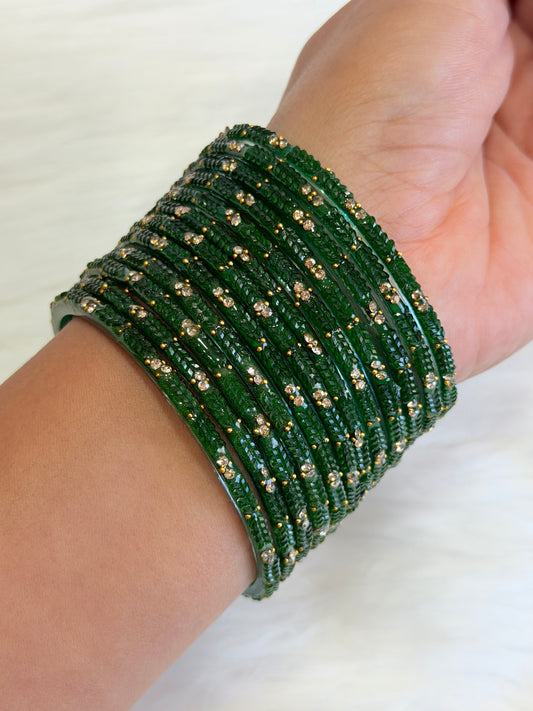 Glass bangles