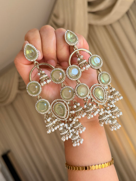 Oversized earrings